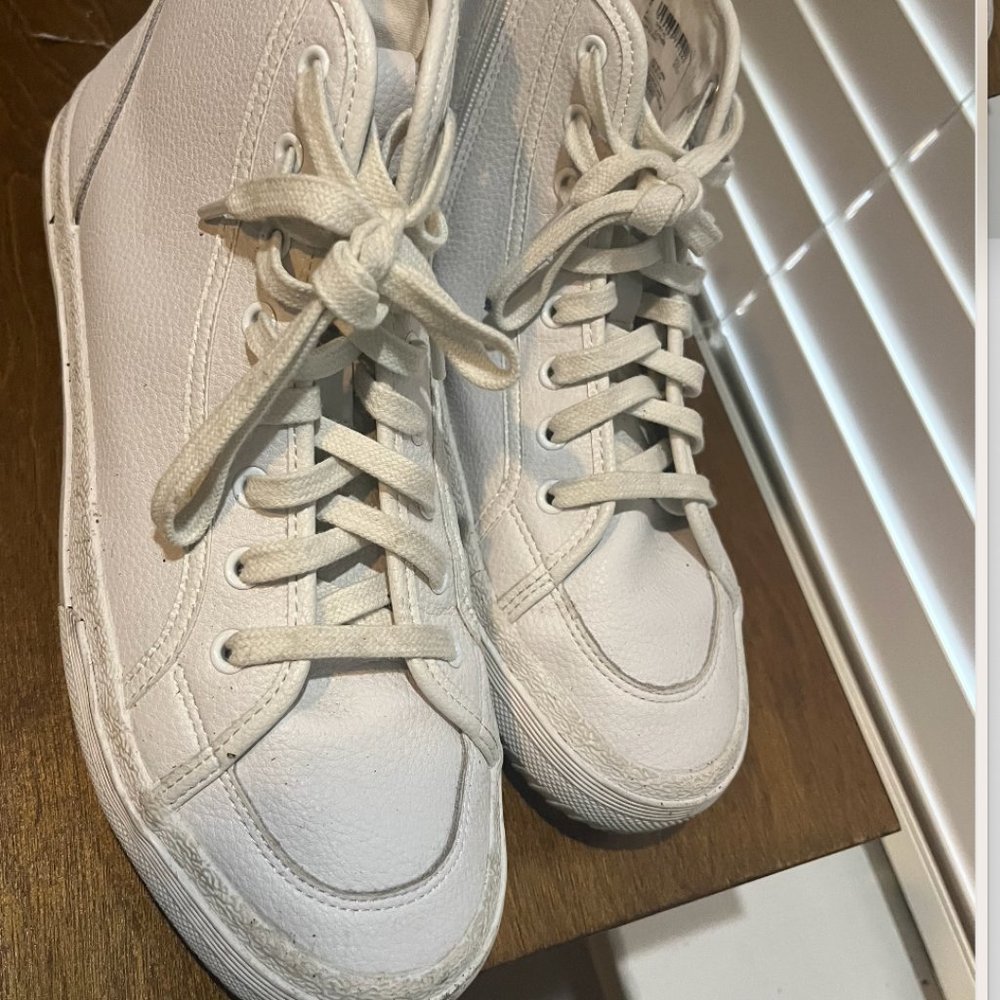 Clarks leather high-tops